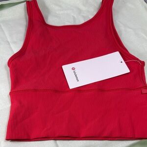 lululemon athletica Vibrant Red Tank Top
